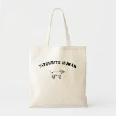 Tote Bag Humain préféré (Devant)