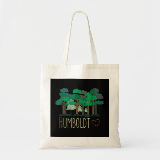 Tote Bag Humboldt County California Redwoods Forest Trees (Devant)