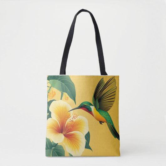 TOTE BAG HUMMINGBIRD N° 1 (Devant)