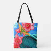 Tote Bag Hummingbird Ocean (Dos)