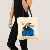 Tote Bag Humour alors fini inachevé de mariage (Devant (produit))