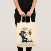 Tote Bag Humour de bouffée de chaleur (Devant (produit))