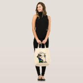 Tote Bag Humour de bouffée de chaleur (Devant (modèle))