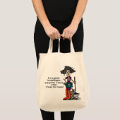 Tote Bag Humour de femme de charge (Devant (produit))