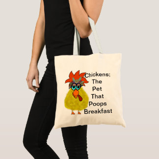 Tote Bag Humour de poulet