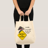 Tote Bag Humour de rage de route (Devant (produit))