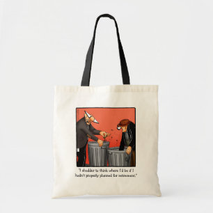 Tote Bag Humour de retraite amusant Fourre-tout