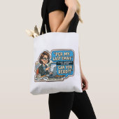 Tote Bag Humour d'entreprise drôle (De près)