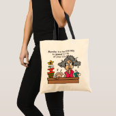 Tote Bag Humour du lundi (Devant (produit))
