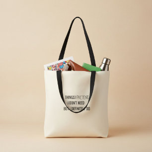 Tote Bag Humour humour sarcastique citation spirituelle