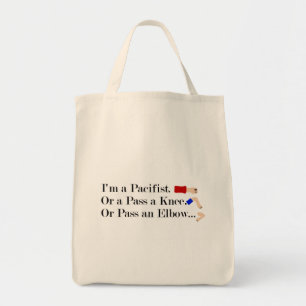 Tote Bag Humour pacifiste mixed martial art