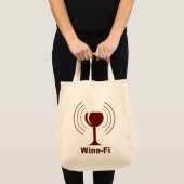 Tote Bag Humour Wine-fi (Devant (produit))