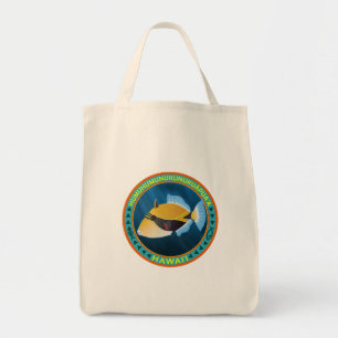 Tote Bag Humu Hawaii State Fish Grocerie Fourre-tout
