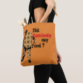 Tote Bag Hunry Zombie (De près)