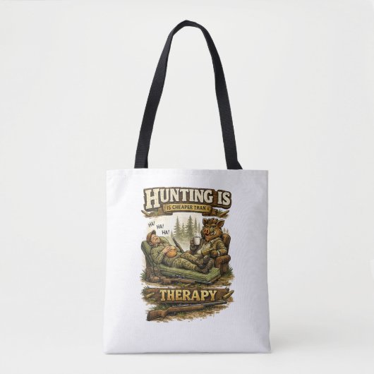 Tote Bag Hunting Is Cheaper Than Therapy (Devant)