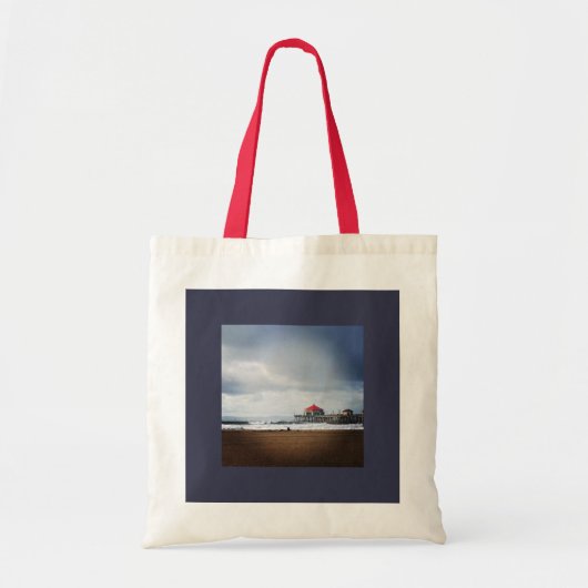 Tote Bag Huntington Beach Pier, CA (Devant)