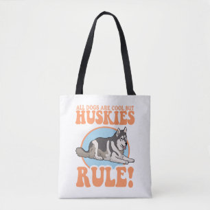 Tote Bag Husky Dog Owner Huskies