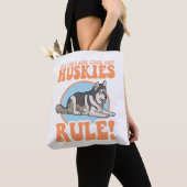 Tote Bag Husky Dog Owner Huskies (De près)
