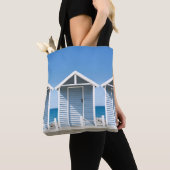 Tote Bag Huttes 2 de plage (De près)