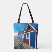 Tote Bag Huttes 3 de plage (Dos)