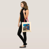 Tote Bag Huttes 3 de plage (Devant (modèle))