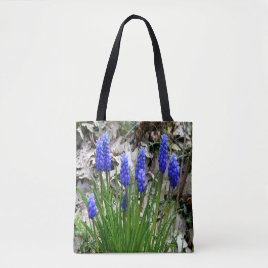 Tote Bag Hyacinthes de raisins... (Devant)