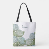 Tote Bag Hydrangea Bleu (Dos)
