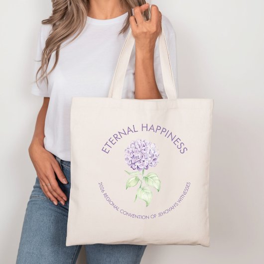 Tote Bag Hydrangea Bonheur Éternel Convention 2026