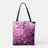 Tote Bag Hydrangeas élégantes roses florales romantiques (Dos)