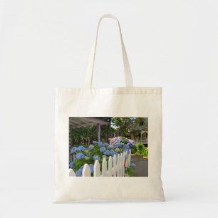 Tote Bag Hydrangeas et clôture à pinces - Martha's Vineyard