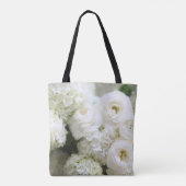Tote Bag Hydrangée et ranunculus (Dos)