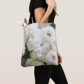 Tote Bag Hydrangée et ranunculus (De près)