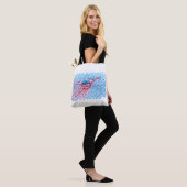 Tote Bag Hydrated Flamingo (Sur le modèle)