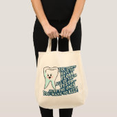 Tote Bag Hygiéniste dentaire de dentiste (Devant (produit))