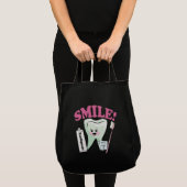 Tote Bag Hygiéniste dentaire de dentiste (Devant (produit))