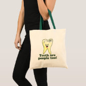 Tote Bag Hygiéniste dentaire drôle (Devant (produit))