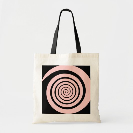 Tote Bag hypnotic spiral (Devant)