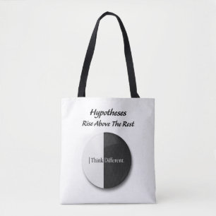 Tote Bag "Hypothèses : S'élever au-dessus des autres : moti