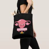 Tote Bag Hystectomie Chirurgie Récupération Uterus Felicia (De près)