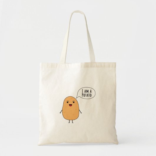 Tote Bag I a potato (Devant)