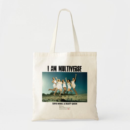 Tote Bag I AM MULTIVERSE - Miss Multiverse Beach Bag (Devant)