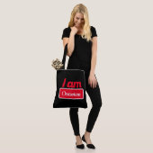 Tote Bag  i am ontariens (Sur le modèle)