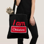 Tote Bag  i am ontariens (De près)