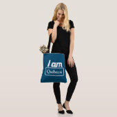 Tote Bag  i am québécois (Sur le modèle)