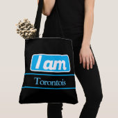 Tote Bag i am Torontois( (De près)