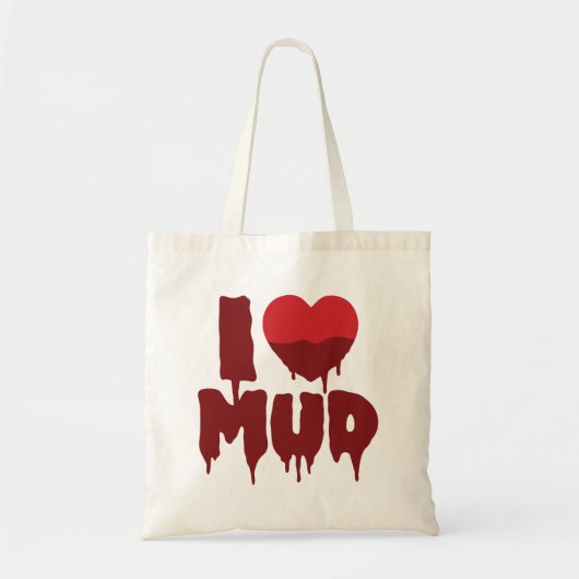 Tote Bag I Coeur (Amour) Boue (Devant)
