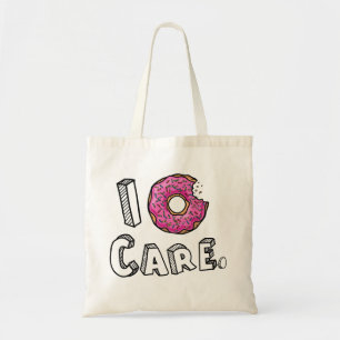 Tote Bag I Donut Care Funny