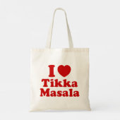Tote Bag I Heart (Amour) Tikka Masala (Dos)