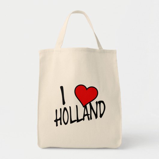 Tote Bag I Heart Holland retour (Devant)