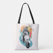 Tote Bag "I Just Lotus You" Tanya & Greg - Le Lotus Blanc (Dos)